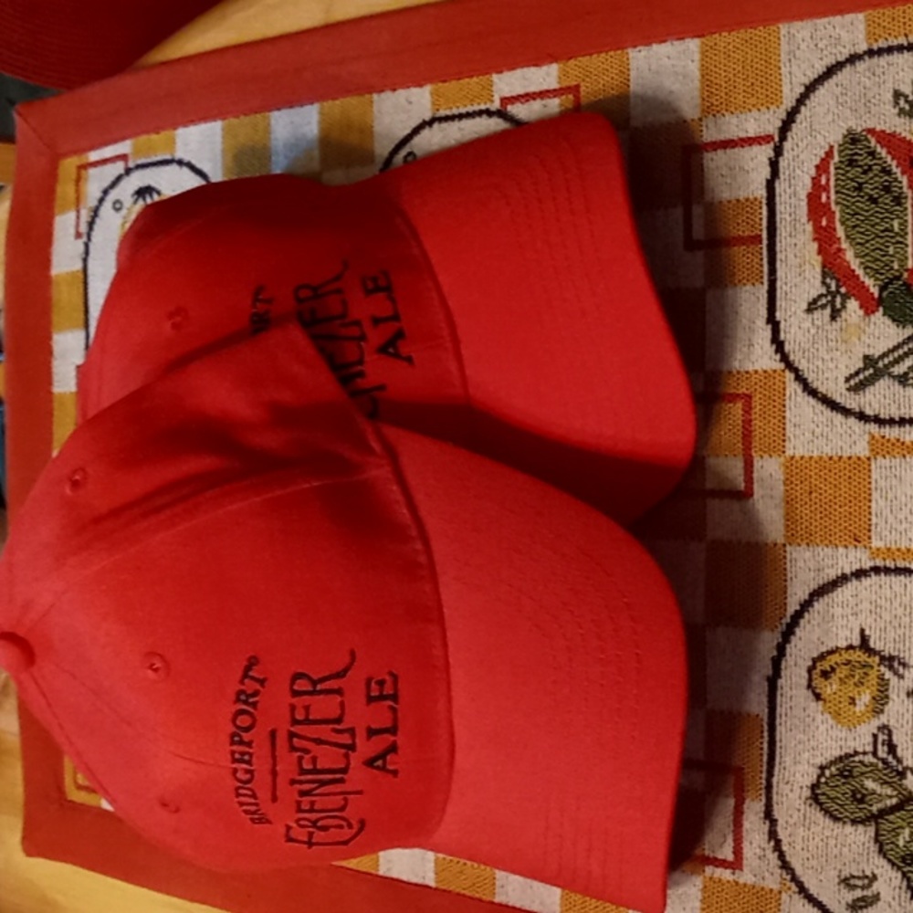 NWOT, Bundle of 2 Red with Black Letters, Beer 🍺 Caps